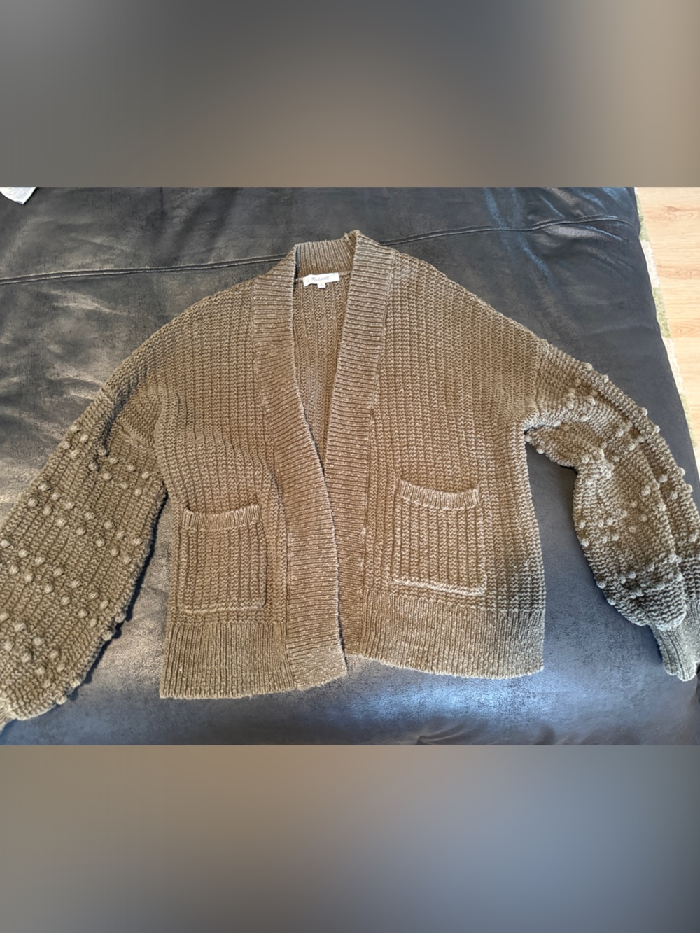 Madewell Olive Green Cardigan
